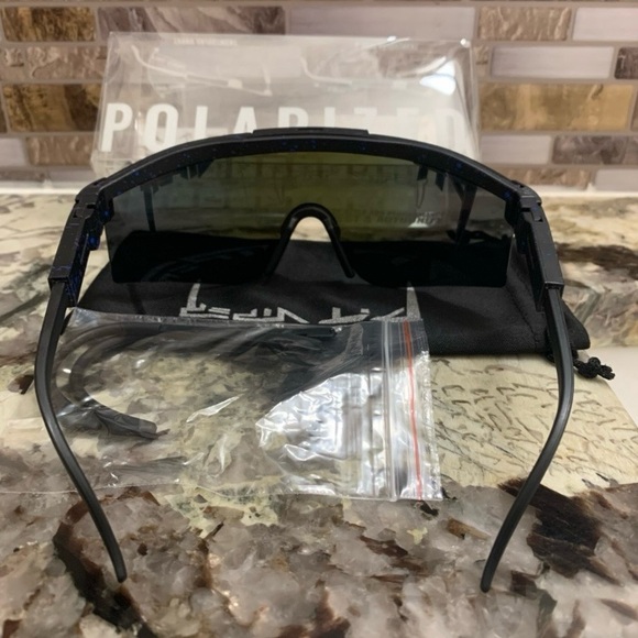 ❇️V05 Pit Style Polarized Sunglasses Driving Sports Outdoor, Pit Viper Theme - Picture 3 of 4